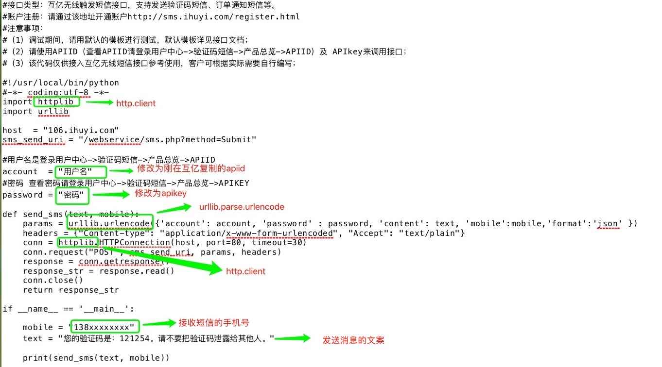 Python發(fā)送手機(jī)動態(tài)驗(yàn)證碼代碼實(shí)例