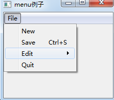 python GUI庫圖形界面開發之PyQt5菜單欄控件QMenuBar的詳細使用方法與實例