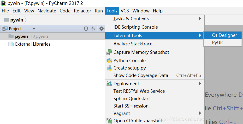 python GUI庫圖形界面開發之PyQt5開發環境配置與基礎使用