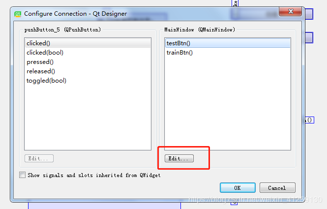 python GUI庫圖形界面開發(fā)之PyQt5信號與槽基本操作