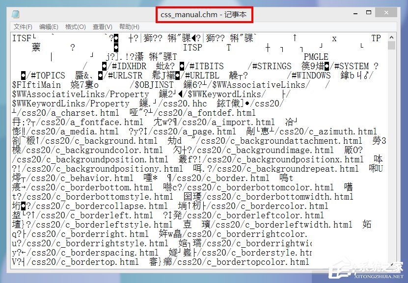 Win8系統(tǒng)CHM文件打不開的解決方法