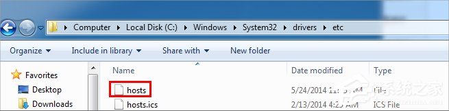 Windows7電腦hosts文件在哪？