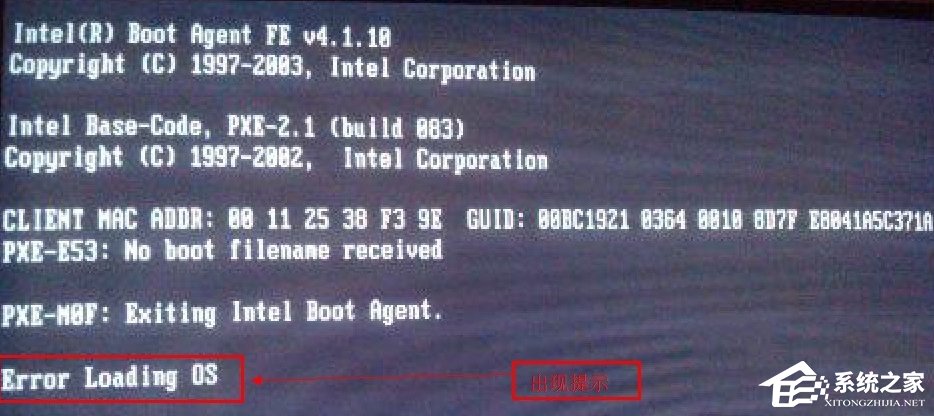 Win7開機(jī)提示Error Loading OS怎么辦?