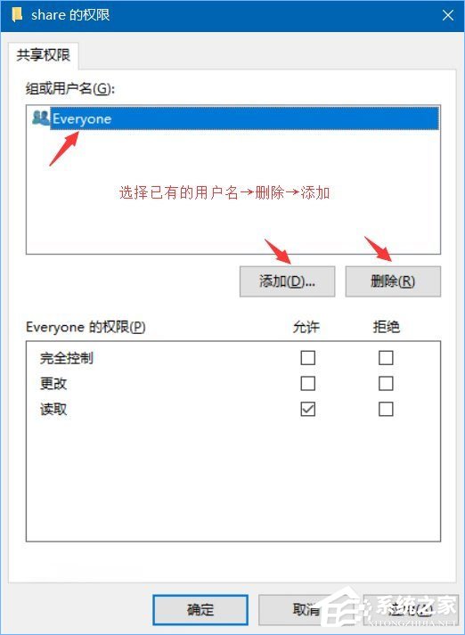 Win10系統下共享文件夾如何設置密碼訪問？