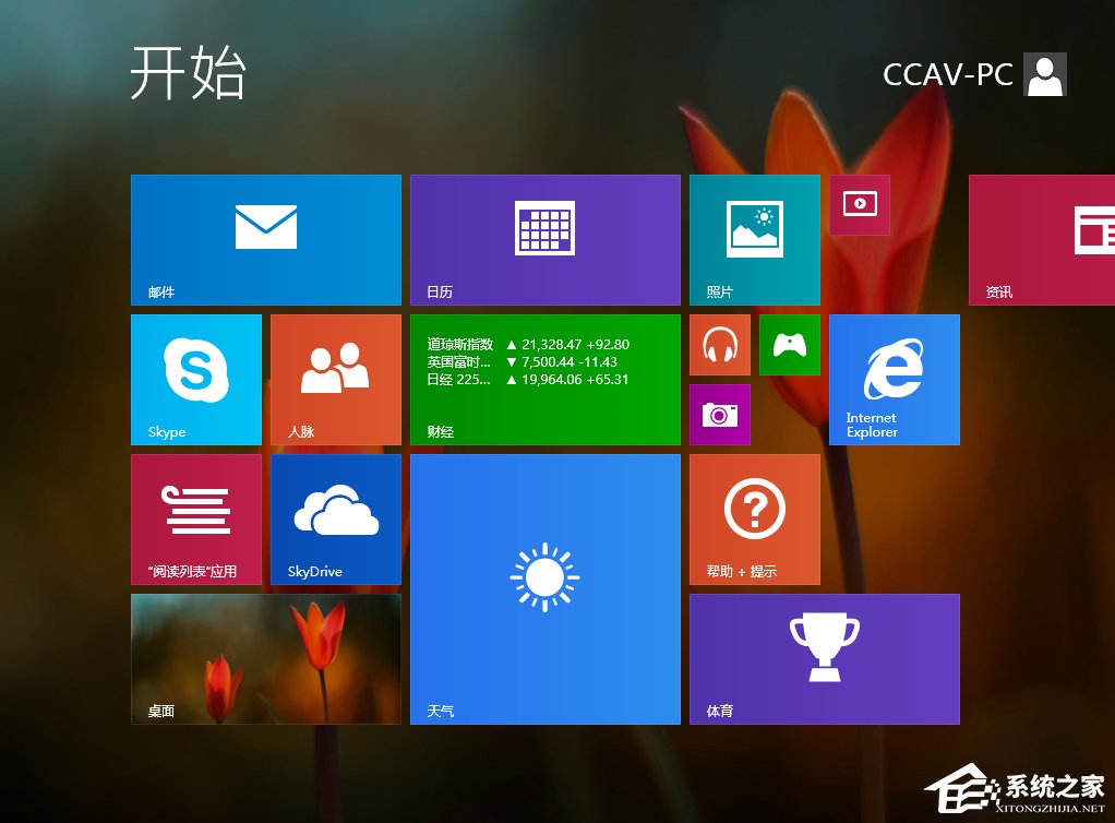Win8.1開始屏幕背景怎么設置？