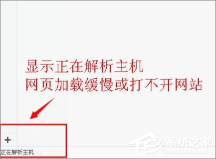 Win10打開瀏覽器一直提示“正在解析主機”怎么辦？