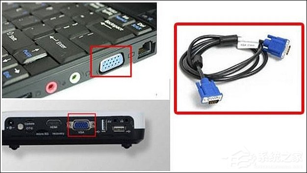 Win7電腦如何連接投影儀？投影儀連接電腦用什么線連接？