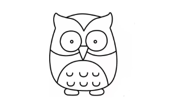 qq畫圖紅包貓頭鷹怎么畫？QQ紅包貓頭鷹畫法分享