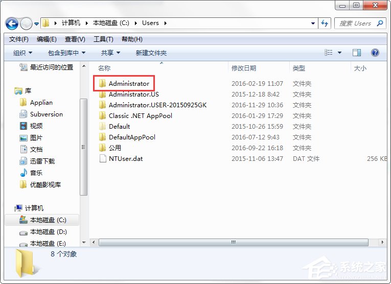 Win7系統C盤AppData文件夾可以刪除嗎？