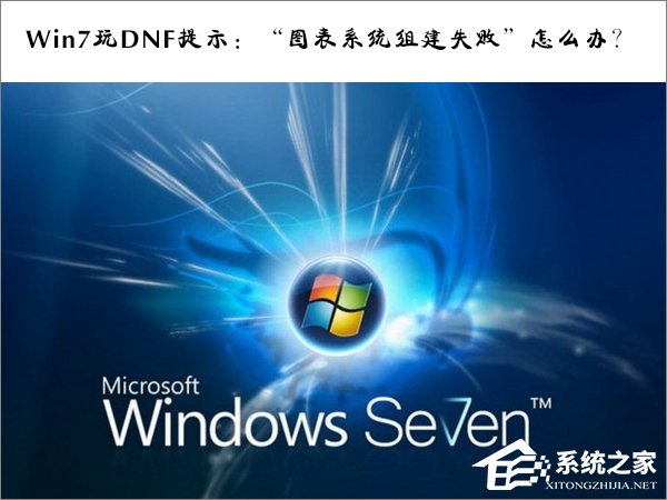Win7玩DNF提示：“圖表系統組建失敗”怎么辦？