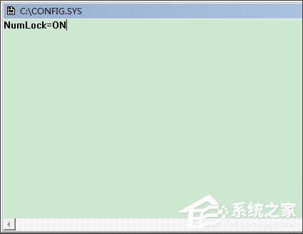 Win7設(shè)置開機(jī)自動(dòng)啟動(dòng)NumLock鍵的方法