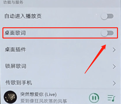 QQ音樂怎么解鎖桌面歌詞？解鎖桌面歌詞的操作步驟分享