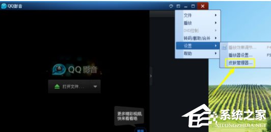 QQ影音自定義皮膚怎么弄 自定義皮膚設置方法一覽