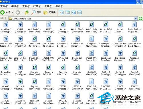 WinXP系統(tǒng)字體在哪個(gè)文件夾?WinXP系統(tǒng)添加安裝字體的方法