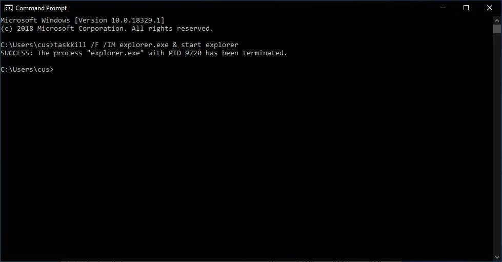 Win10系統(tǒng)怎么重新啟動Explorer.exe(Windows資源管理器)？