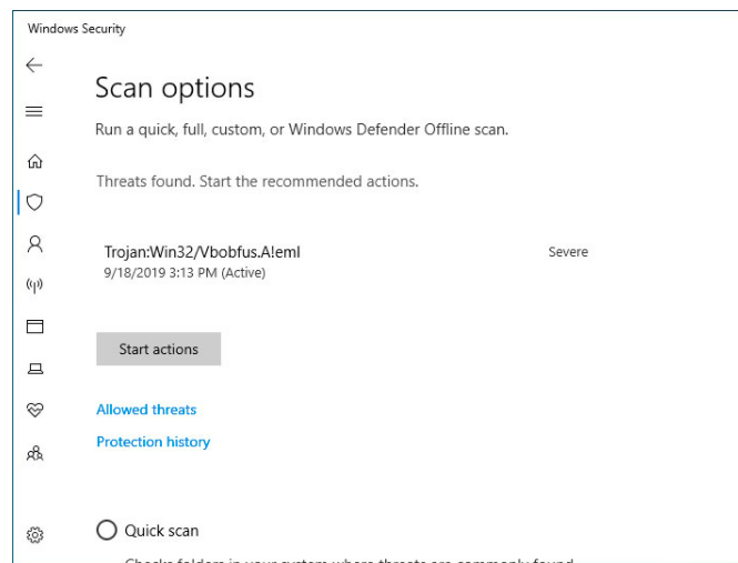怎么用Windows Defender掃描文件夾中的惡意軟件?