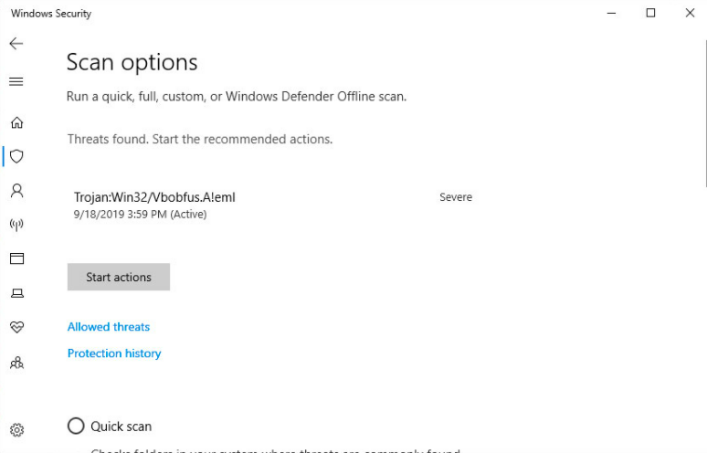 怎么用Windows Defender掃描文件夾中的惡意軟件?