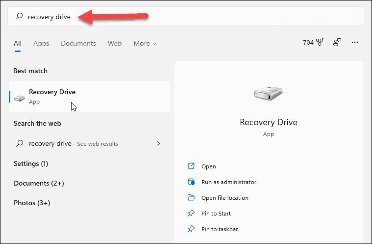 如何創建Windows11 USB恢復驅動器?Windows11 USB恢復驅動器創建教程(附詳細步驟)