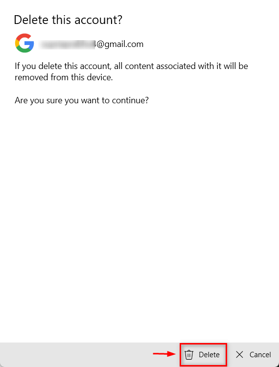 Win11如何刪除/注銷用戶的郵件帳戶？