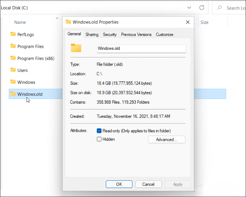 Win11可以刪除Windows.old文件嗎？刪除Windows.old文件的具體方法