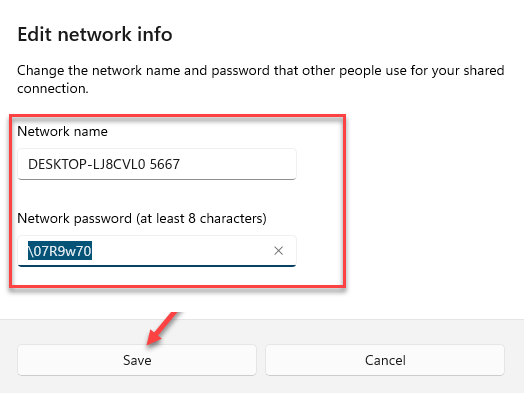 怎么在Windows11中檢索或更改移動熱點密碼？