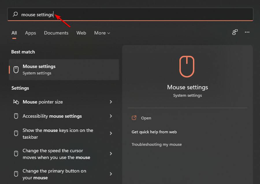 如何在Windows 11中將光標更改為暗模式？