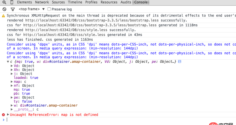 angular.js - angularjs中添加高德地圖API，地圖顯示不正常，控制臺報錯，何解？