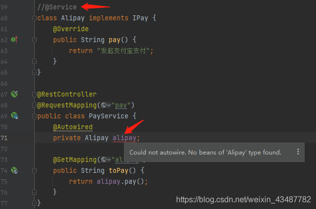 Spring中的注解之@Override和@Autowired
