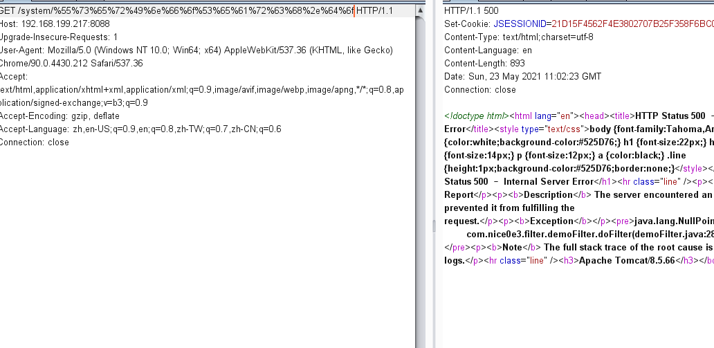 Java安全之Filter權限繞過的實現
