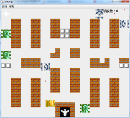 Java Swing實(shí)現(xiàn)坦克大戰(zhàn)游戲