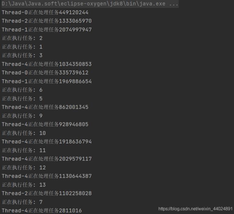 Java簡單實現線程池