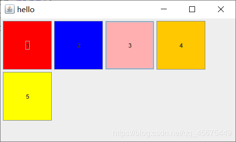 Java圖形界面GUI布局方式(小結)