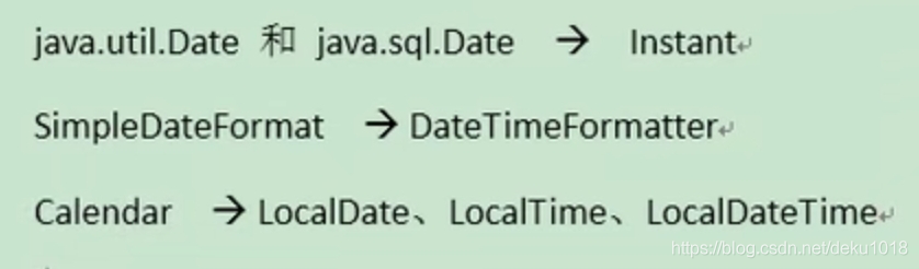 java8新特性之日期時間API