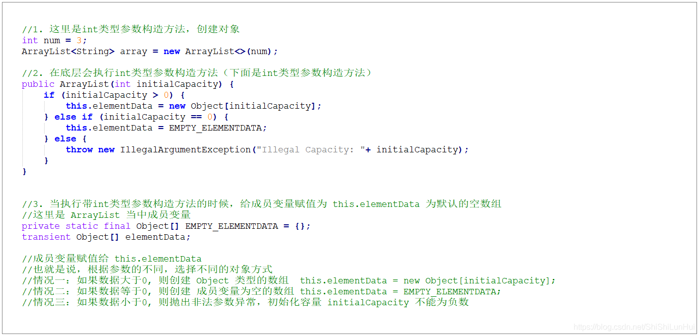在java中ArrayList集合底層的擴容原理