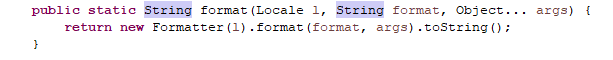 java字符串格式化(String類format方法)