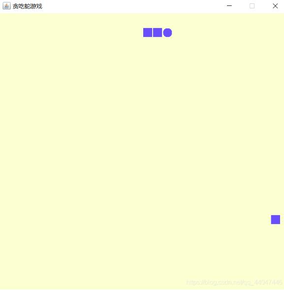 java實現簡易貪吃蛇游戲