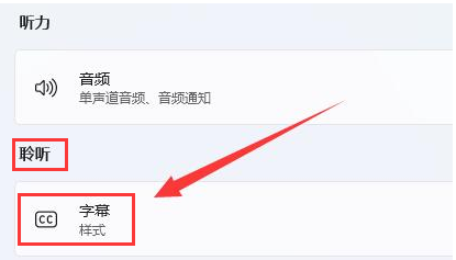 Windows11刪除字幕樣式步驟介紹