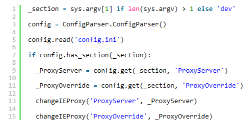用Python編寫腳本使IE實現代理上網的教程