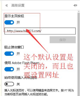win10Edge瀏覽器怎么顯示主頁按鈕?win10Edge瀏覽器顯示主頁按鈕介紹