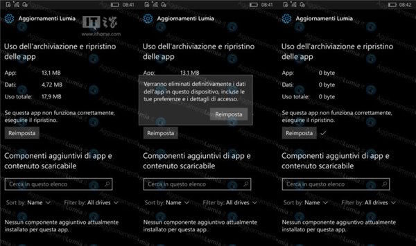 Win10Mobile創造者更新全新功能曝光 重置應用!
