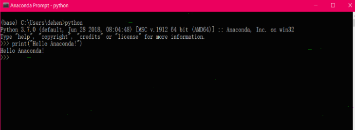 anaconda運(yùn)行python程序教程分享