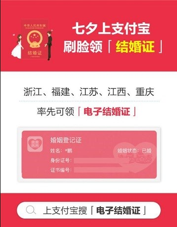 支付寶怎么領(lǐng)電子結(jié)婚證 電子結(jié)婚證領(lǐng)取方式大全