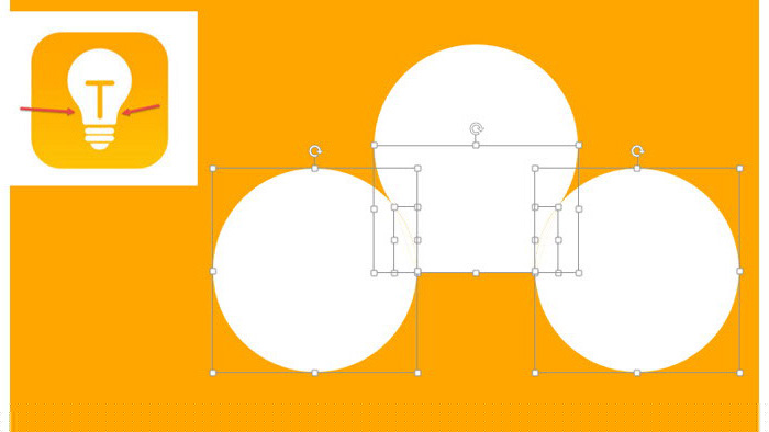 PPT繪制燈泡圖標(biāo)操作過程
