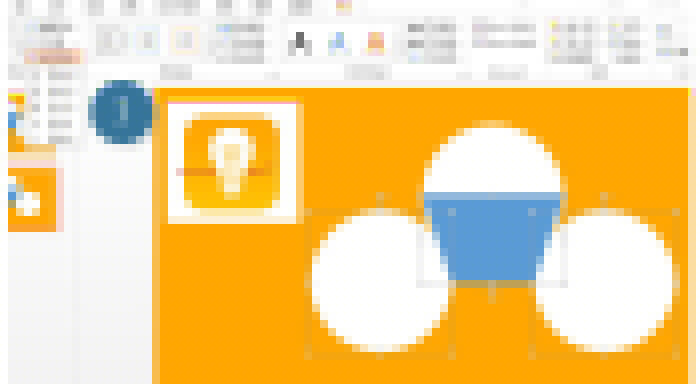 PPT繪制燈泡圖標(biāo)操作過程