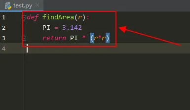 python如何計算圓的面積