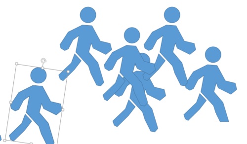 PPT繪制出人型圖形圖案具體操作方法