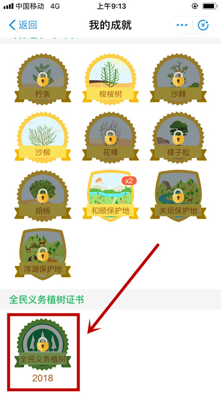 支付寶螞蟻森林領取國家發(fā)植樹證書詳細操作