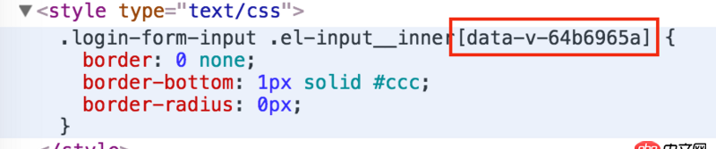 javascript - Element-UI 不能自定義樣式嗎