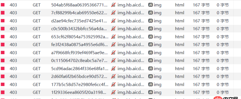 html5 - 我引用的是花瓣網上的圖片,在自己電腦上可以正常顯示(狀態碼200),但在別人電腦上是403forbid,有大神知道是什么嗎?