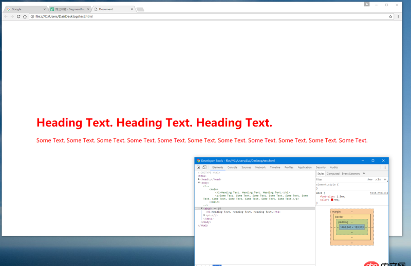 html5 - 為什么瀏覽器可以顯示HTML文檔中未被定義的標簽？